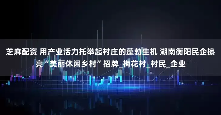芝麻配资 用产业活力托举起村庄的蓬勃生机 湖南衡阳民企擦亮“美丽休闲乡村”招牌_梅花村_村民_企业